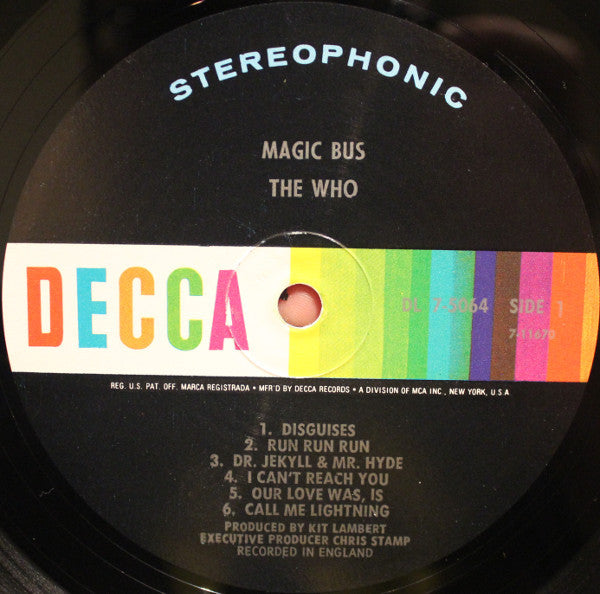 The Who - Magic Bus