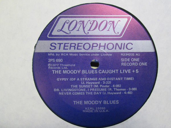 The Moody Blues - Caught Live +5