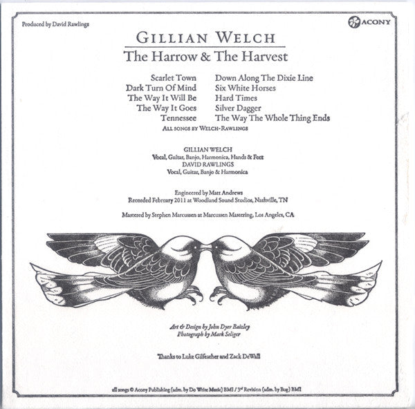 Gillian Welch - The Harrow & The Harvest