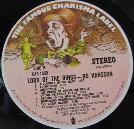 Bo Hansson - Music Inspired By Lord Of The Rings