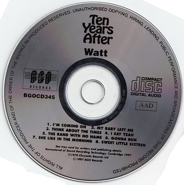 Ten Years After - Watt