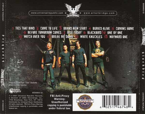 Alter Bridge - Blackbird