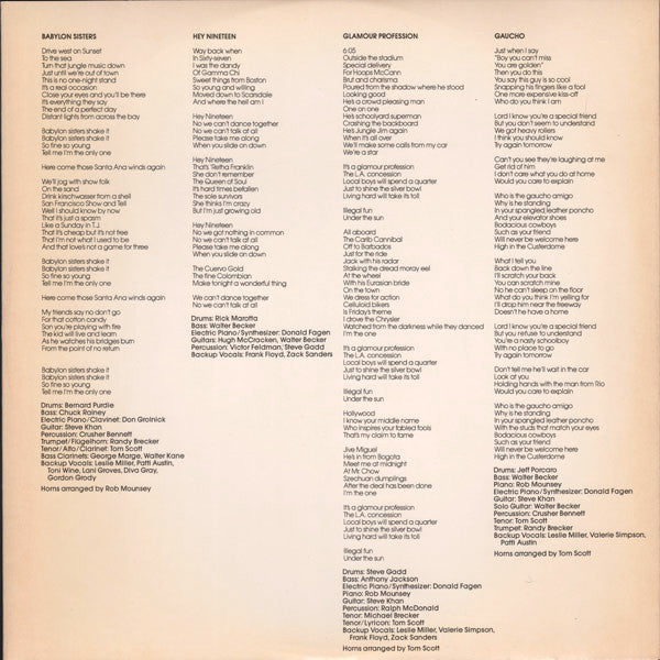 Steely Dan - Gaucho