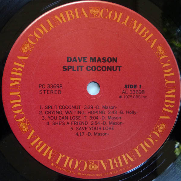 Dave Mason - Split Coconut