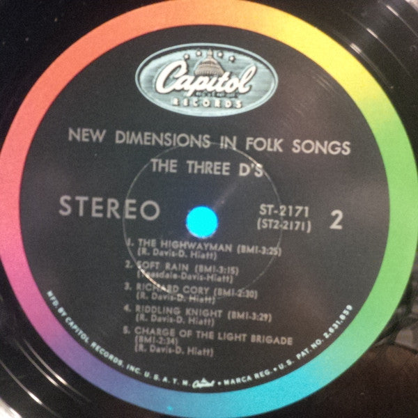 The Three D's (2) - New Dimensions In Folk Songs