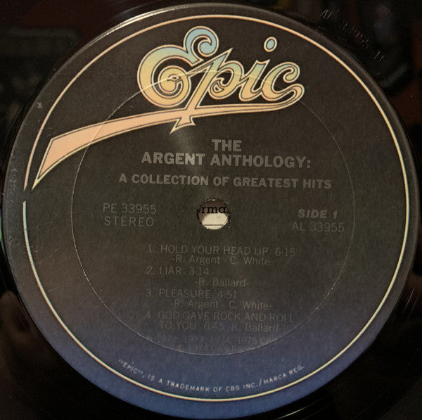 Argent - The Argent Anthology - A Collection Of Greatest Hits