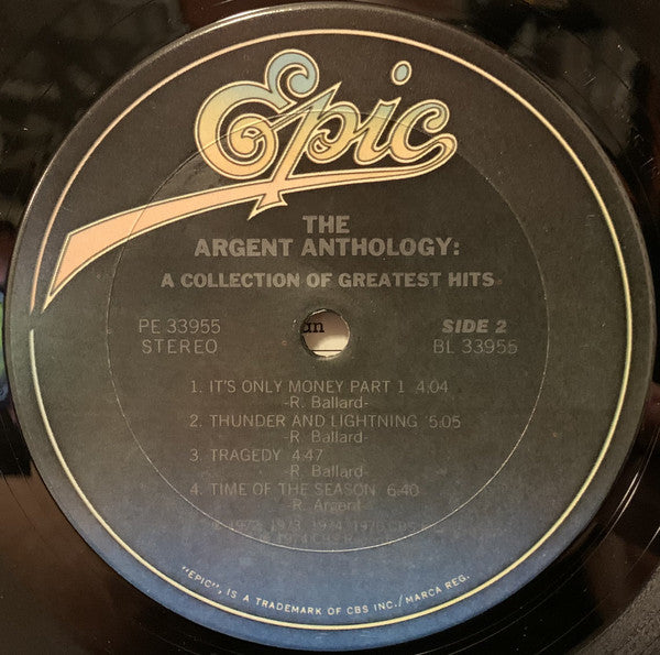 Argent - The Argent Anthology - A Collection Of Greatest Hits