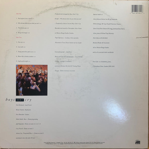 Boys Don't Cry - Boys Dont Cry