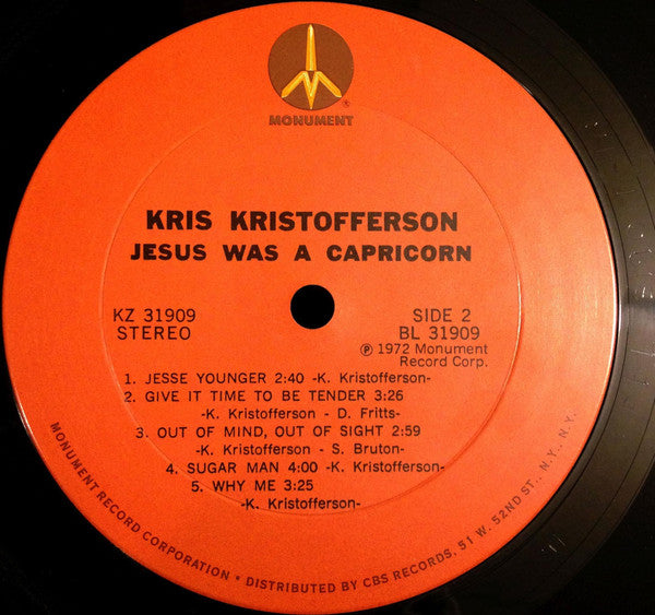 Kris Kristofferson - Jesus Was A Capricorn