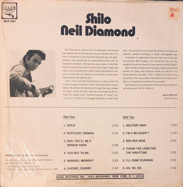 Neil Diamond - Shilo