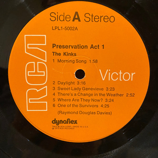 The Kinks - Preservation Act 1