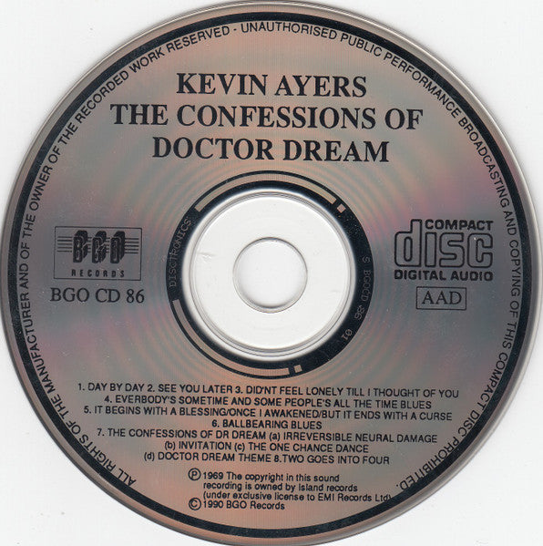 Kevin Ayers - The Confessions Of Dr Dream And Other Stories
