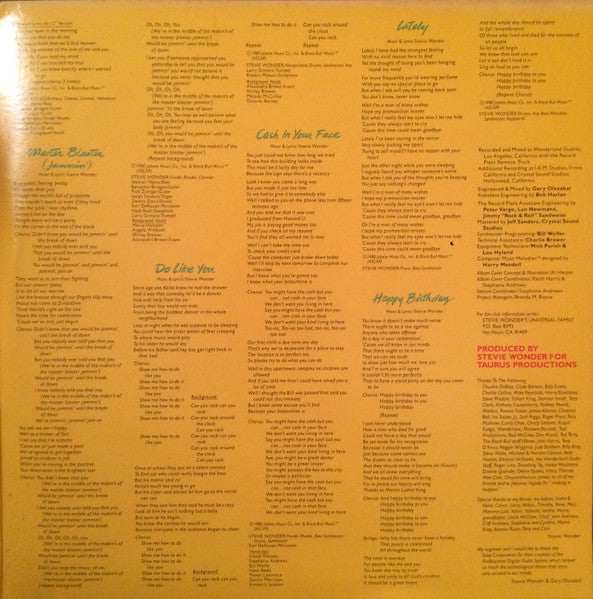 Stevie Wonder - Hotter Than July