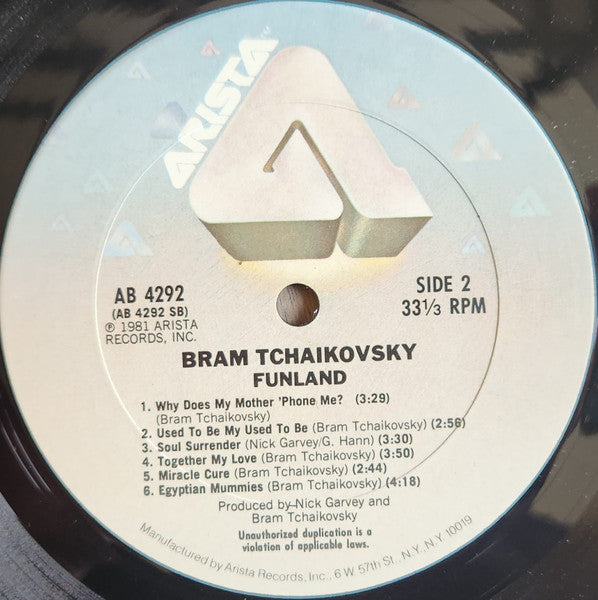 Bram Tchaikovsky - Funland