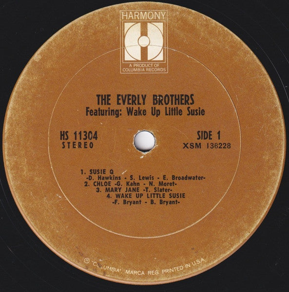 Everly Brothers - Featuring Wake Up Little Susie
