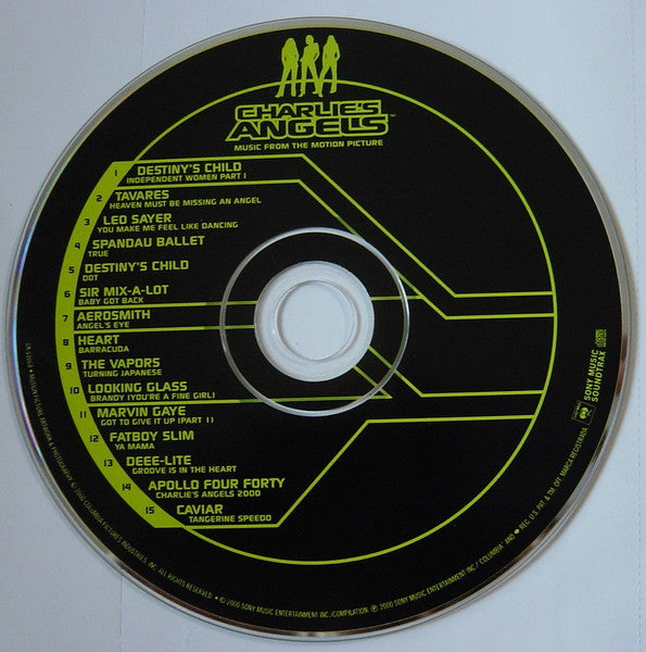 Various - Charlie's Angels (Music From The Motion Picture)