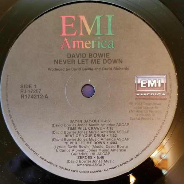 David Bowie - Never Let Me Down