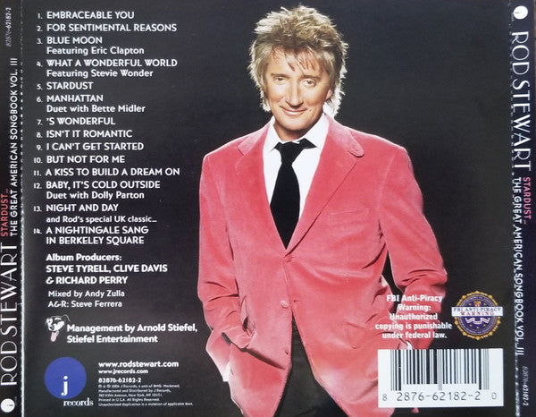 Rod Stewart - Stardust... The Great American Songbook Volume III