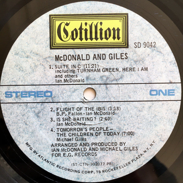 McDonald & Giles - McDonald And Giles