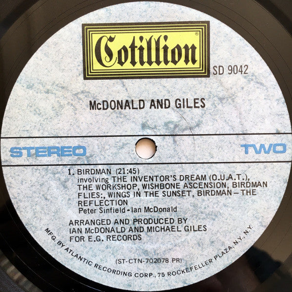 McDonald & Giles - McDonald And Giles