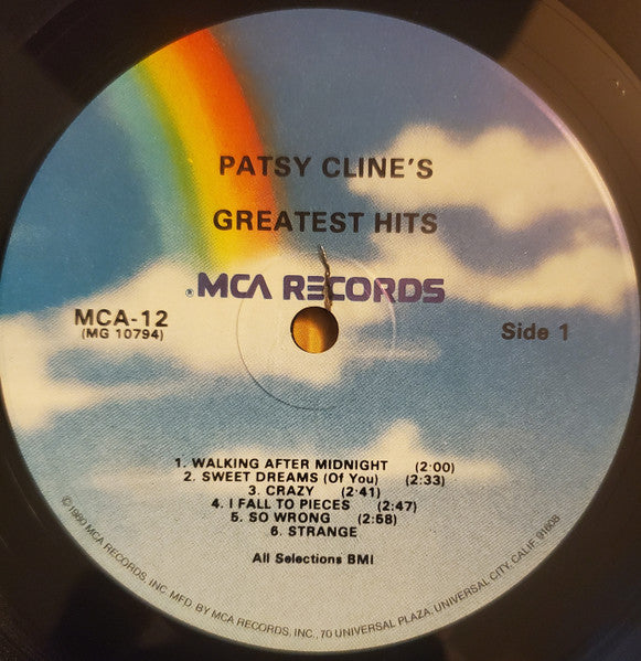 Patsy Cline - Patsy Cline's Greatest Hits