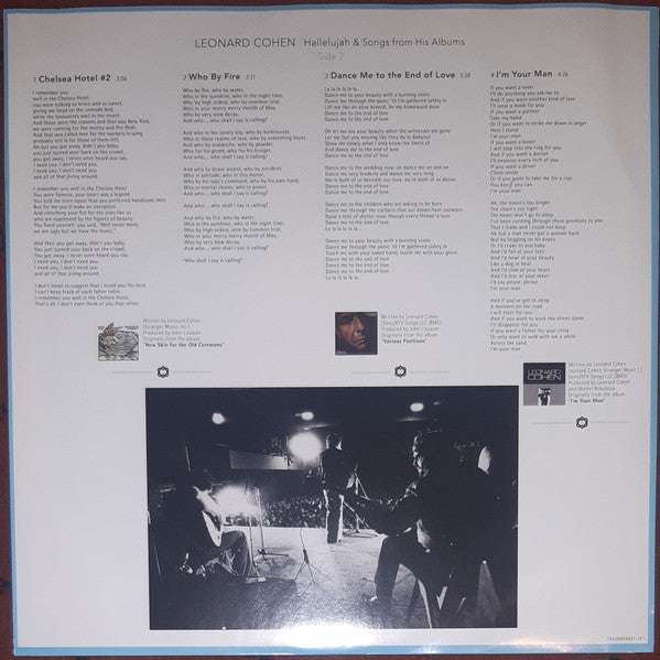 Leonard Cohen - Hallelujah & Songs From His Albums