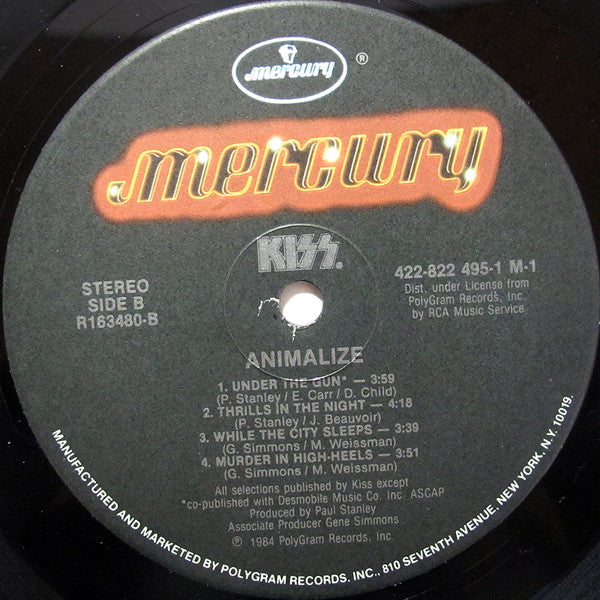 Kiss - Animalize