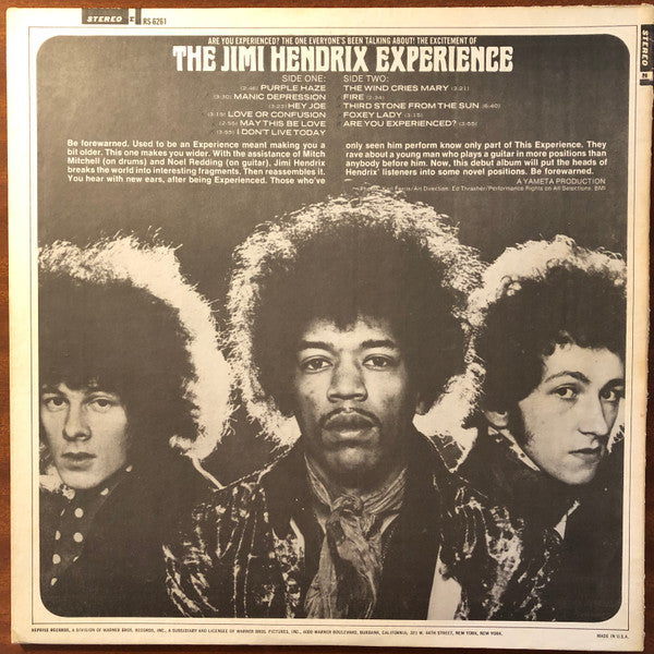 The Jimi Hendrix Experience - Are You Experienced?