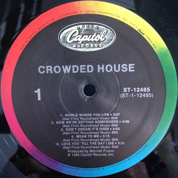 Crowded House - Crowded House