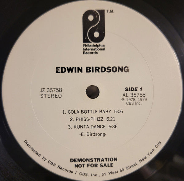 Edwin Birdsong - Edwin Birdsong