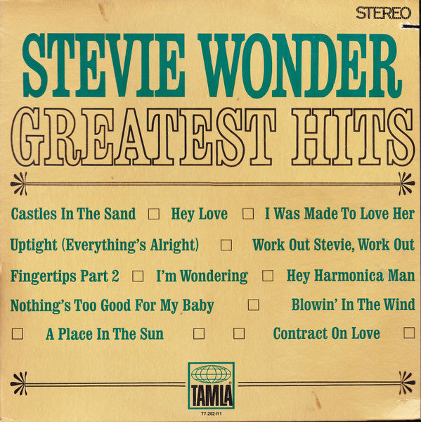 Stevie Wonder - Greatest Hits