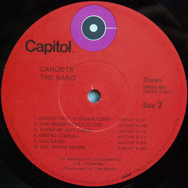The Band - Cahoots
