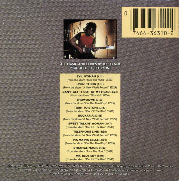 Electric Light Orchestra - ELO's Greatest Hits