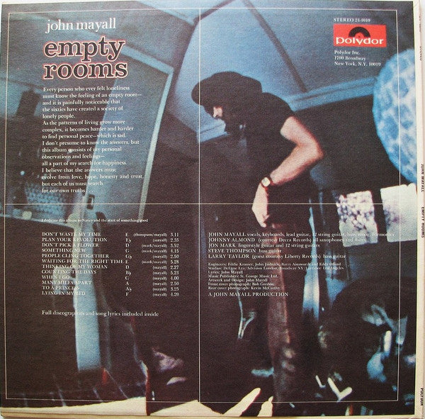 John Mayall - Empty Rooms