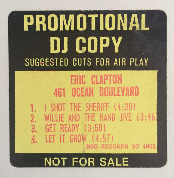 Eric Clapton - 461 Ocean Boulevard