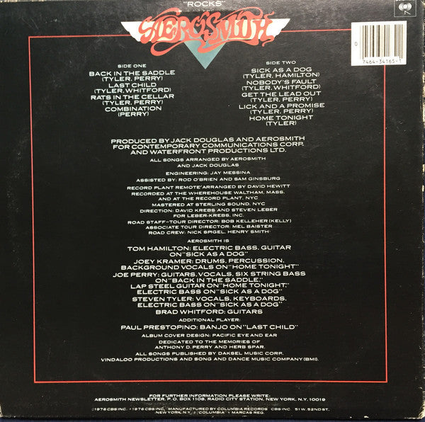 Aerosmith - "Rocks"