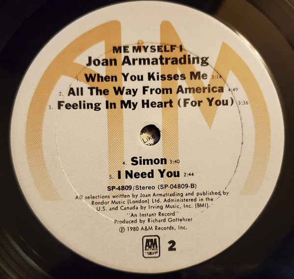 Joan Armatrading - Me Myself I