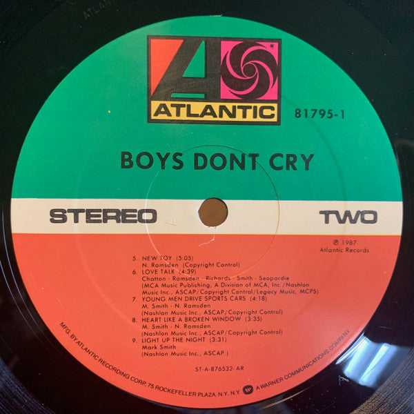 Boys Don't Cry - Boys Dont Cry