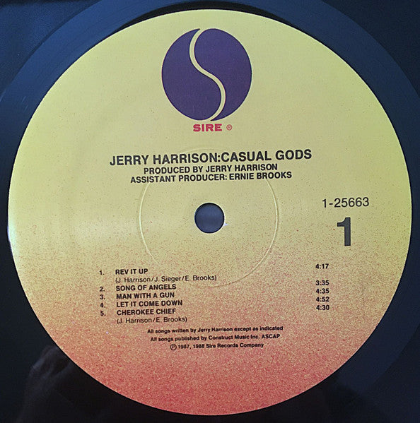 Jerry Harrison: Casual Gods - Casual Gods