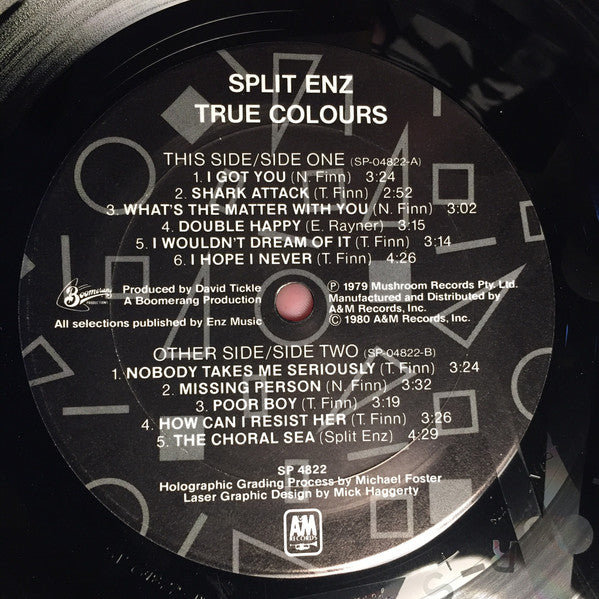 Split Enz - True Colours