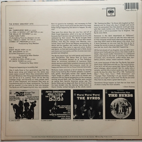 The Byrds - Greatest Hits