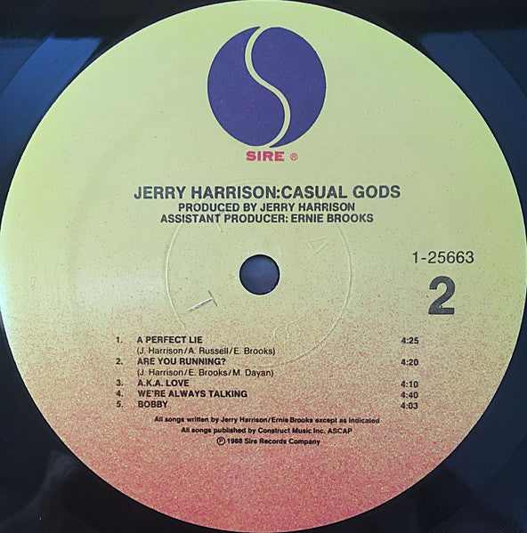 Jerry Harrison: Casual Gods - Casual Gods
