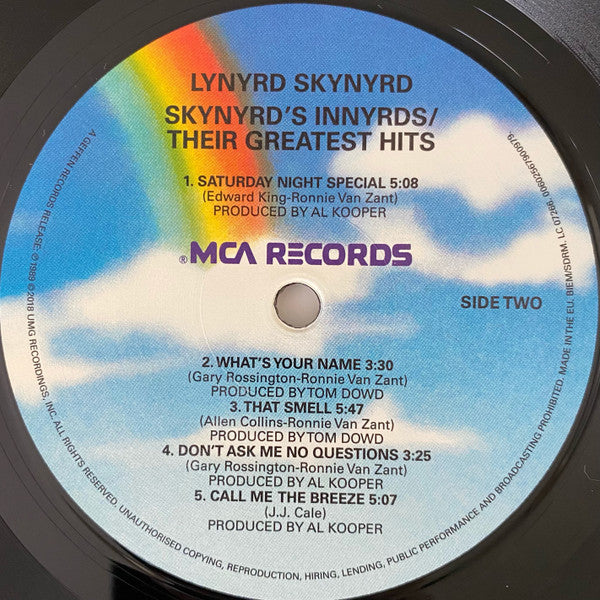 Lynyrd Skynyrd - Skynyrd's Innyrds / Their Greatest Hits