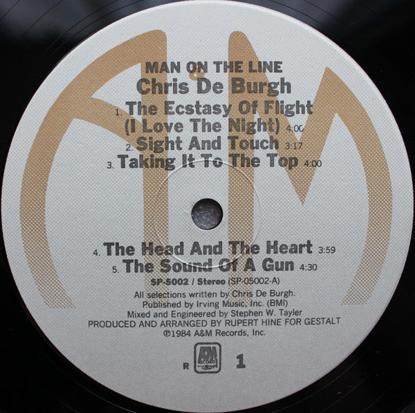 Chris De Burgh - Man On The Line