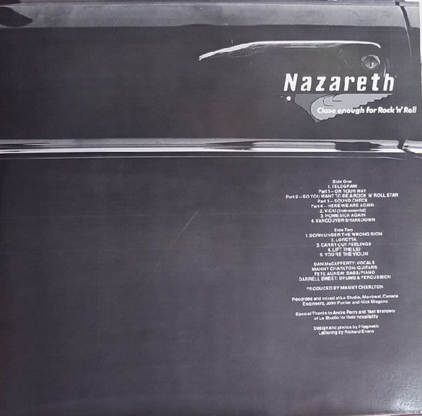 Nazareth (2) - Close Enough For Rock 'N' Roll