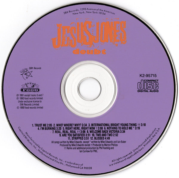 Jesus Jones - Doubt