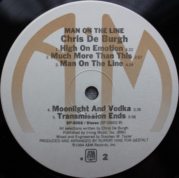 Chris De Burgh - Man On The Line