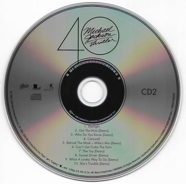 Michael Jackson - Thriller 40