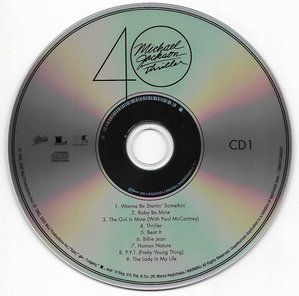 Michael Jackson - Thriller 40