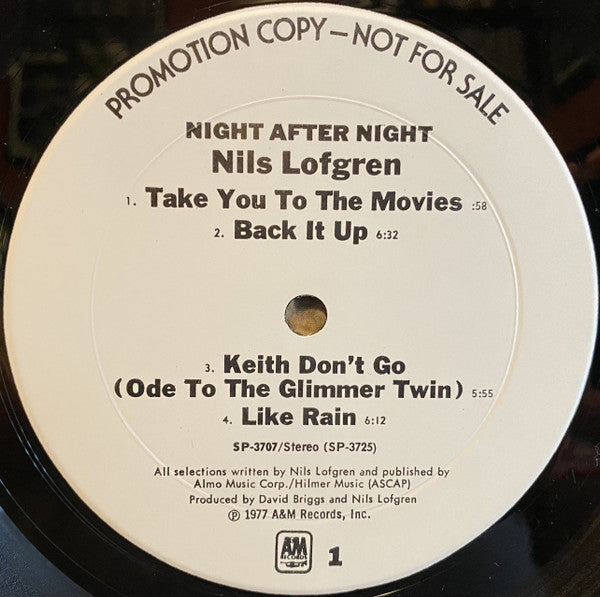 Nils Lofgren - Night After Night
